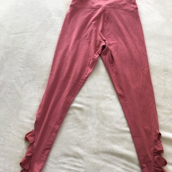 Victoria’s Secret Pink Side Lace Leggings szMT - Picture 5 of 5